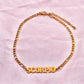 Zodiac Anklet - Gold