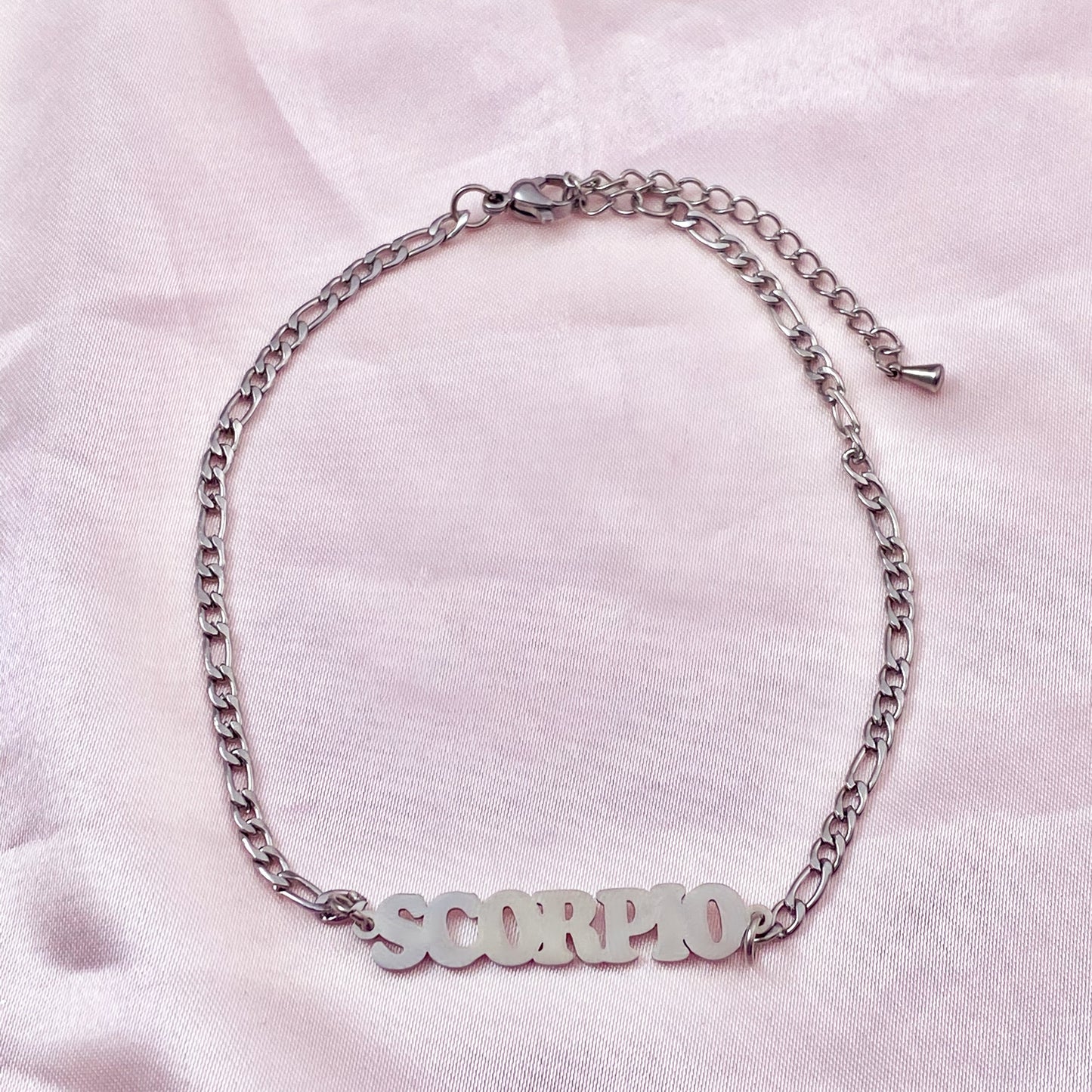 Zodiac Anklet - Silver
