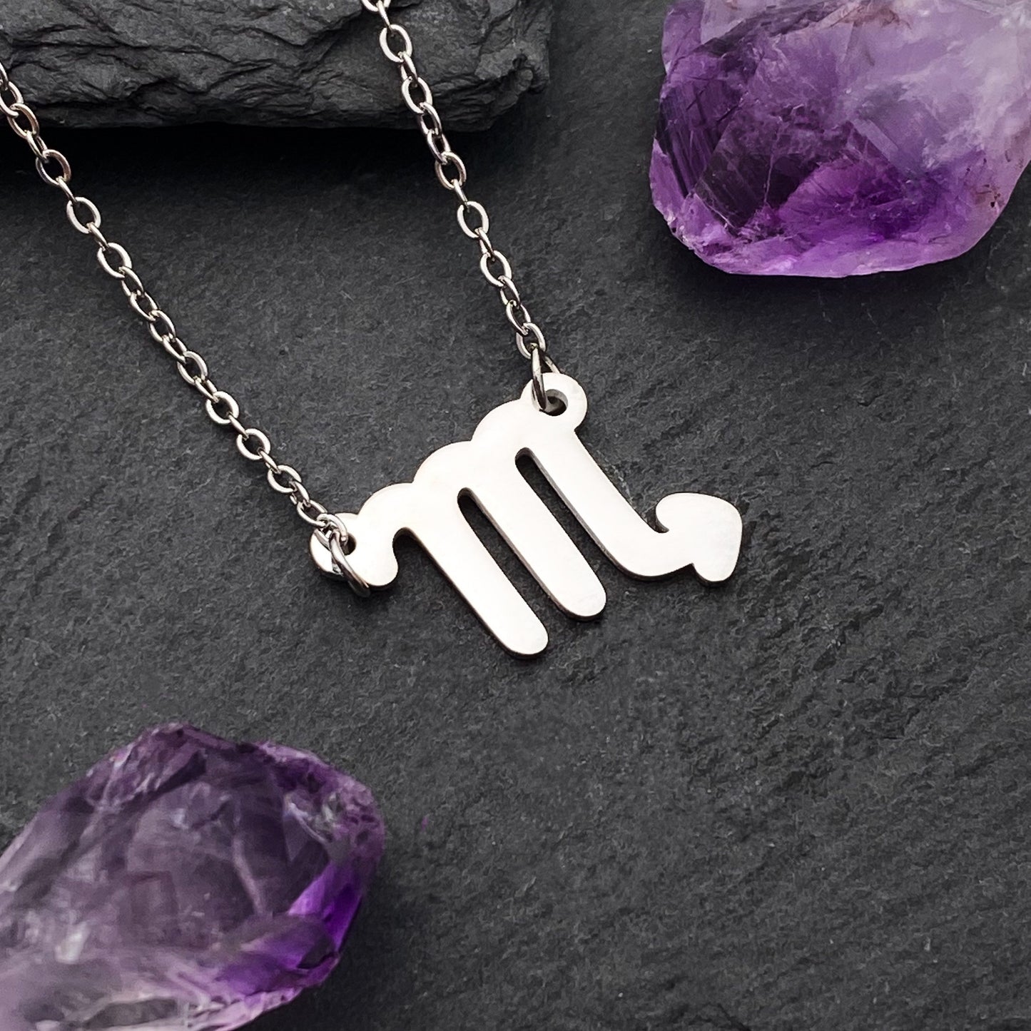 Zodiac Necklace - Silver