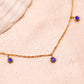 Birthstone Necklace - Gold