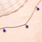 Birthstone Necklace - Silver