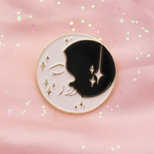 Sleeping Moon Pin