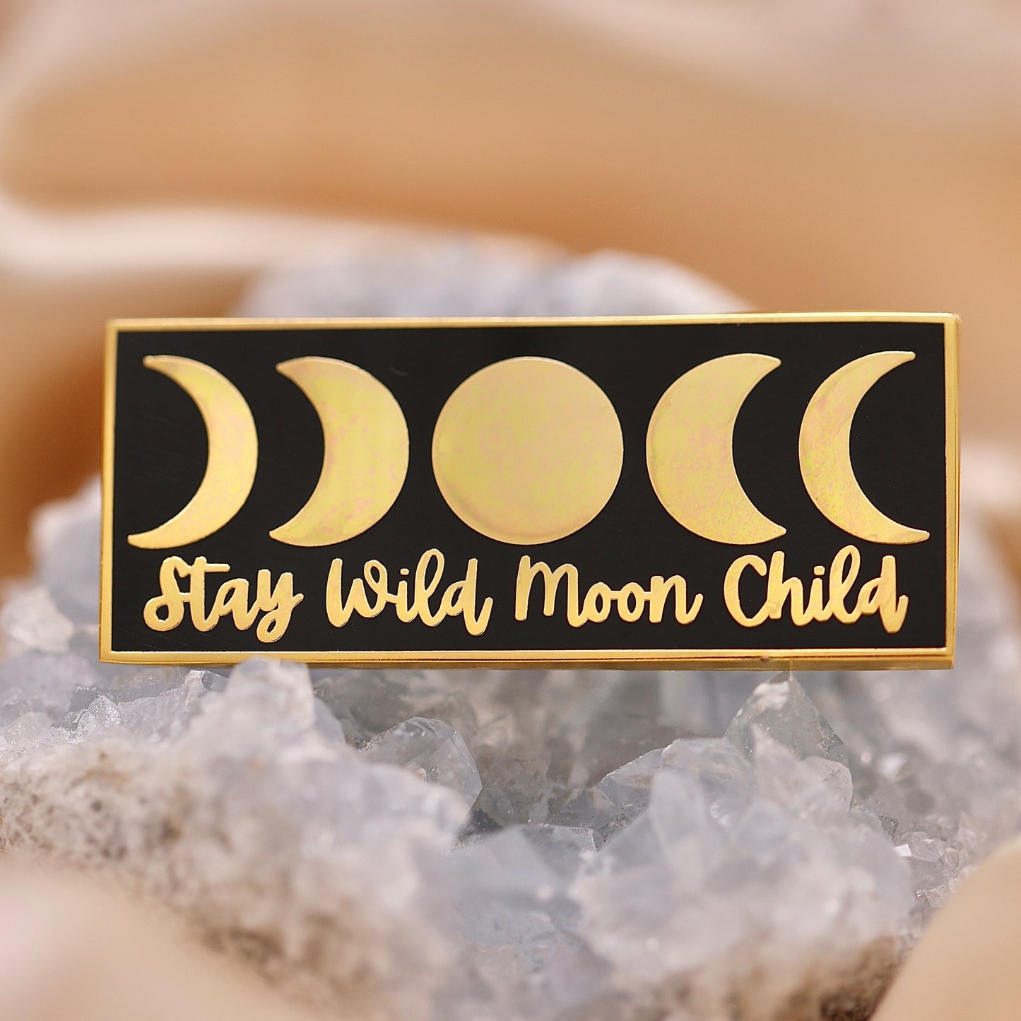 Stay Wild Moonchild Pin