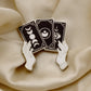 Tarot Card Hand Pin