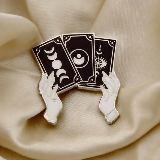 Tarot Card Hand Pin