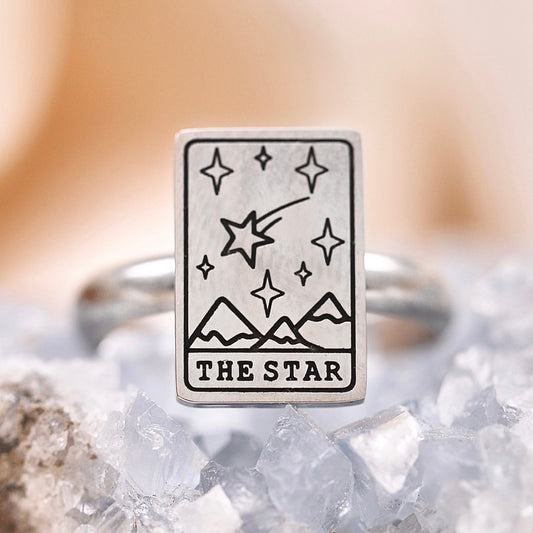 The Star Tarot Card Ring