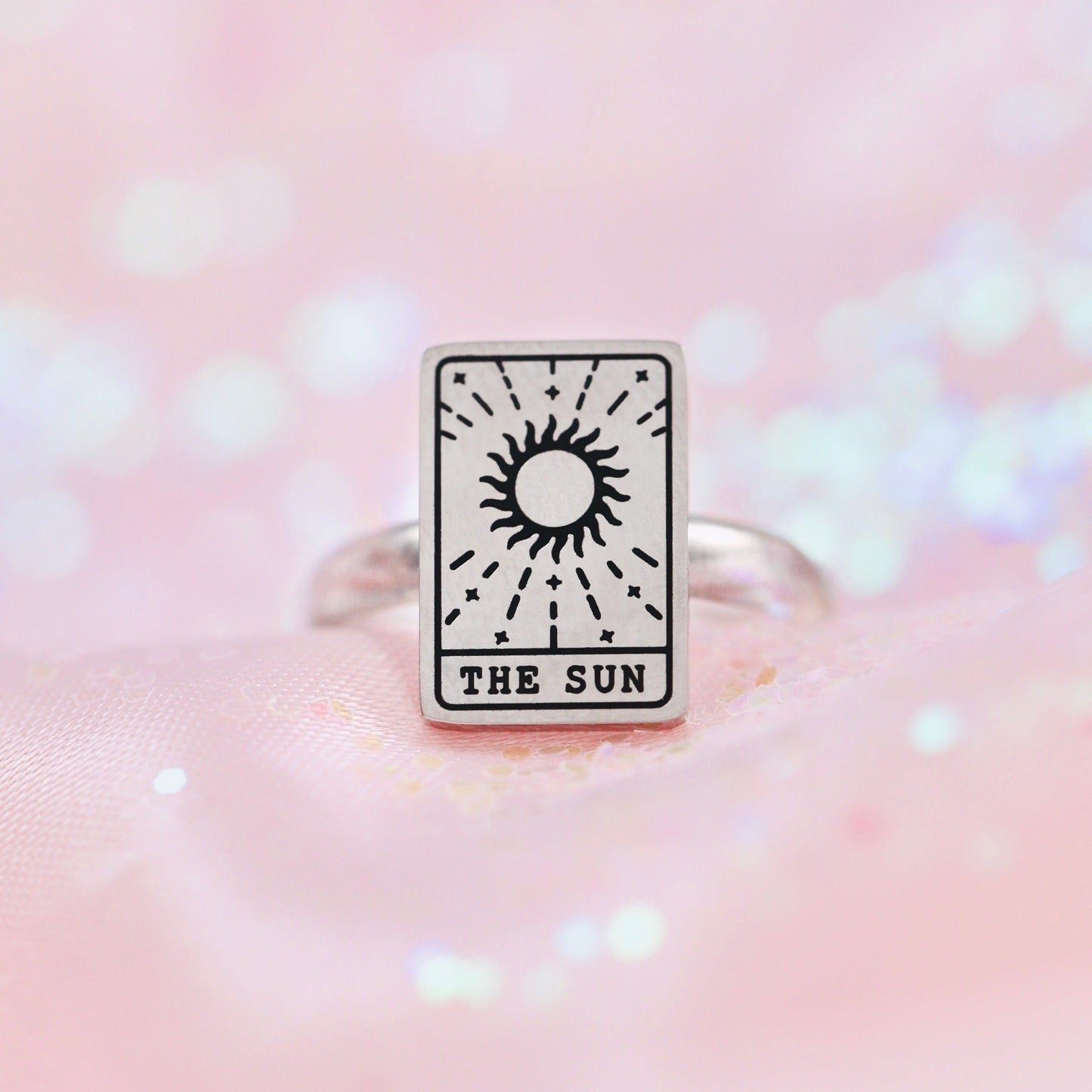 The Sun Tarot Card Ring
