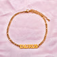 Zodiac Anklet - Gold