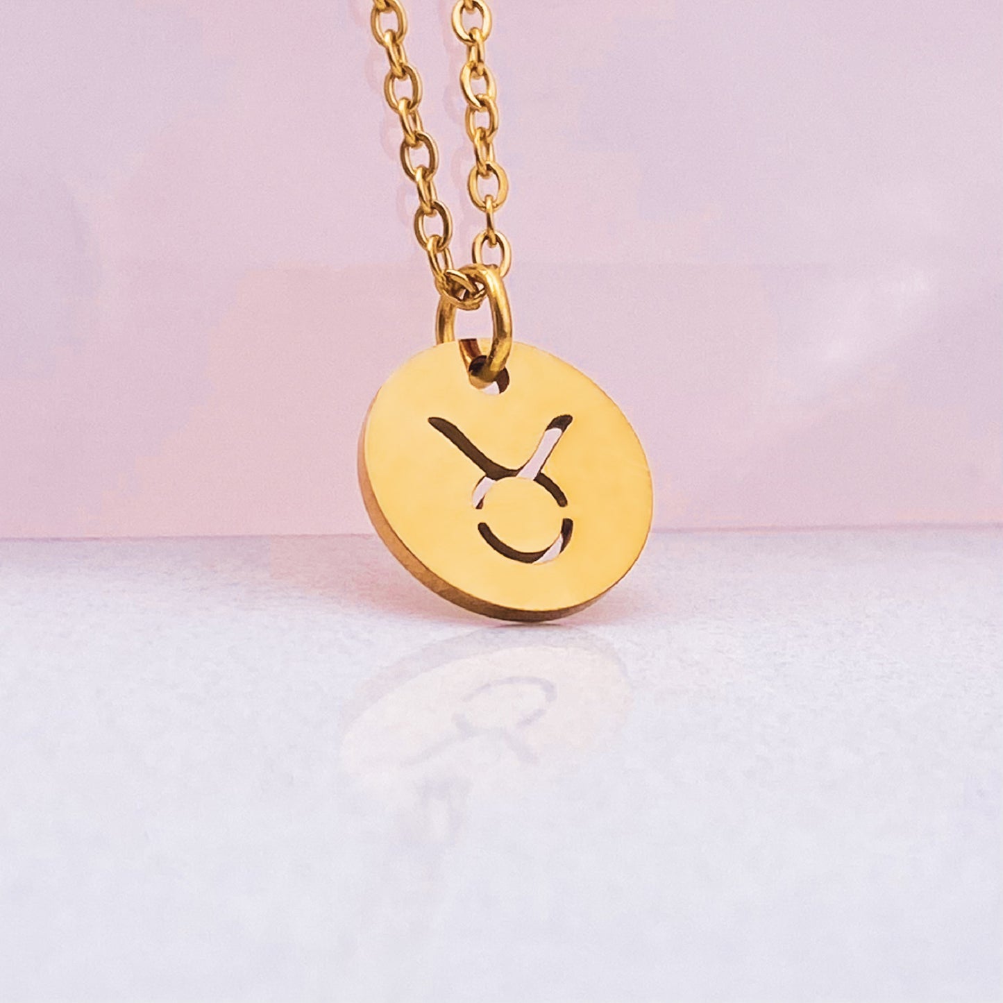 Taurus Coin Necklace