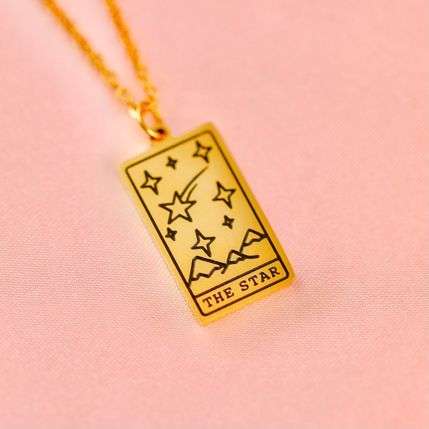 The Star Tarot Card Necklace