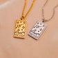 The Star Tarot Card Necklace