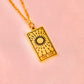 The Sun Tarot Card Necklace