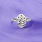 Vintage Celestial Hand Tarot Ring