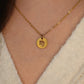 Virgo Coin Necklace