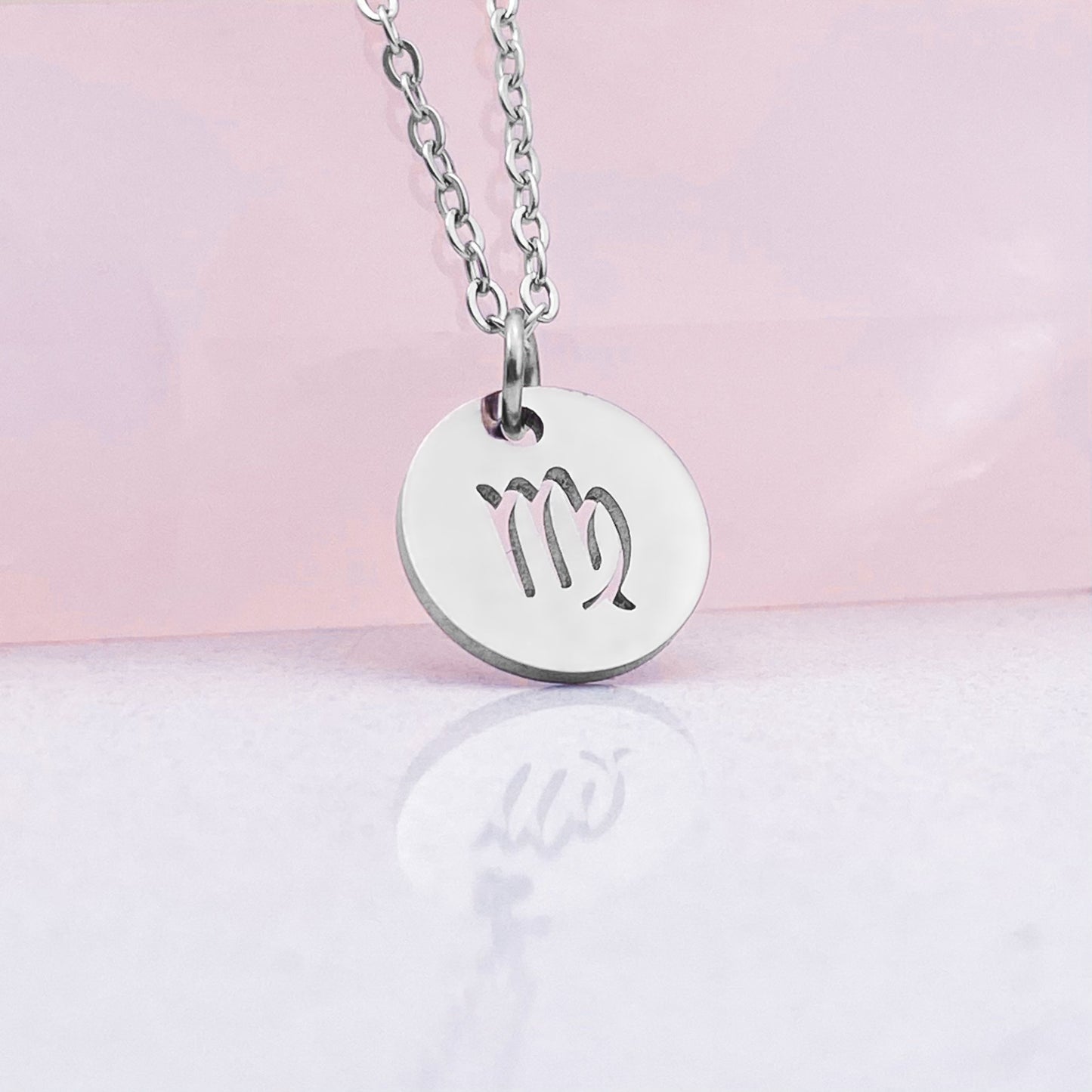 Virgo Coin Necklace