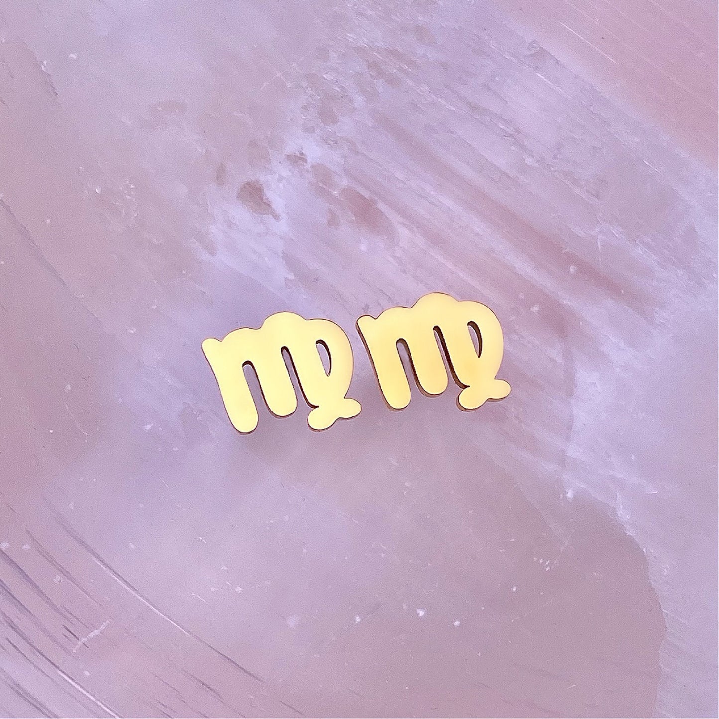 Zodiac Studs - Gold