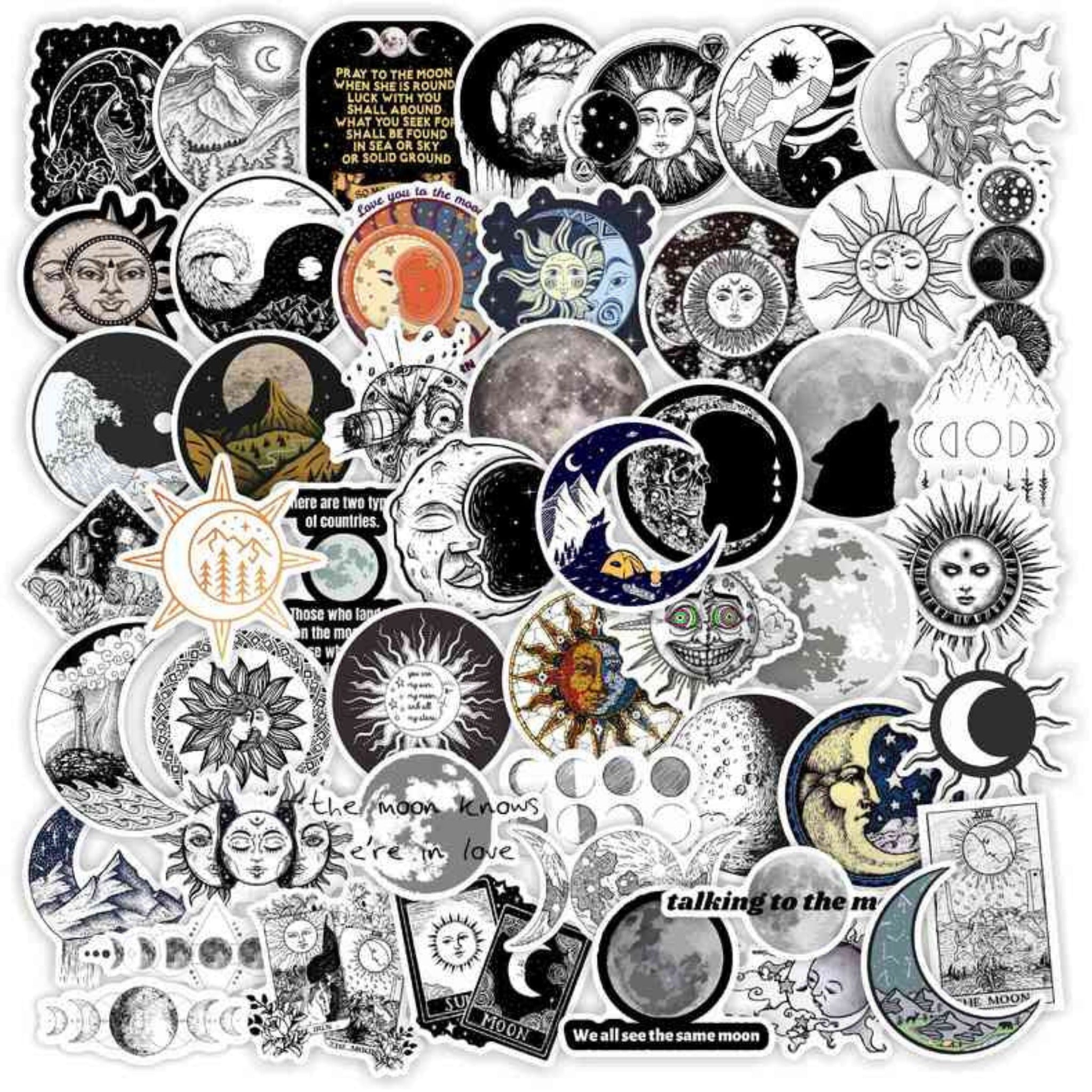Decals Cellestial Celestial Sticker Pack 50pcs – Shipping Department